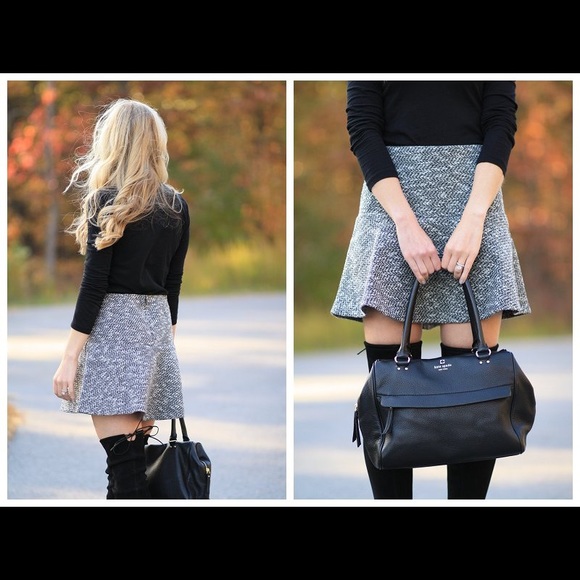 LOFT Dresses & Skirts - LOFT | Tweed Skater Skirt